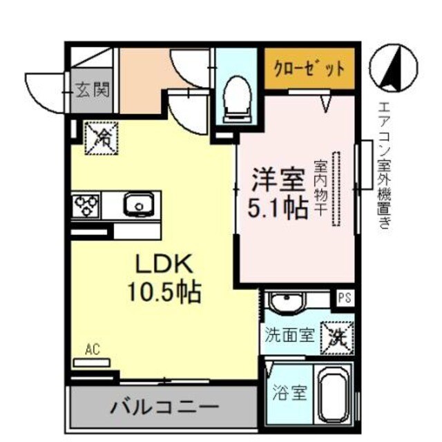 シエロ　アズールの物件間取画像