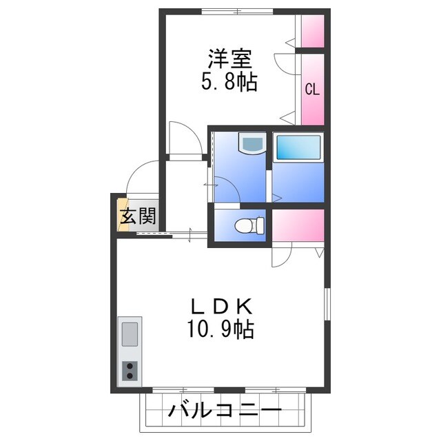 シャトル・ネゴロの物件間取画像