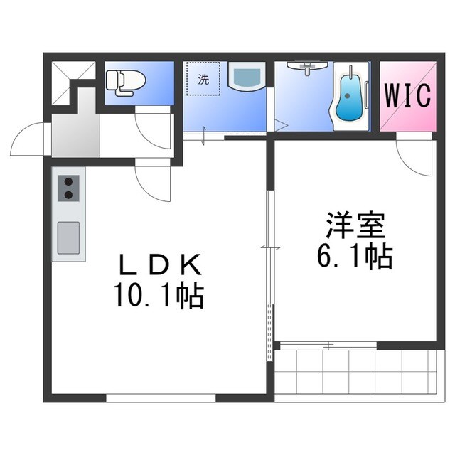 フジパレス リブロンの物件間取画像