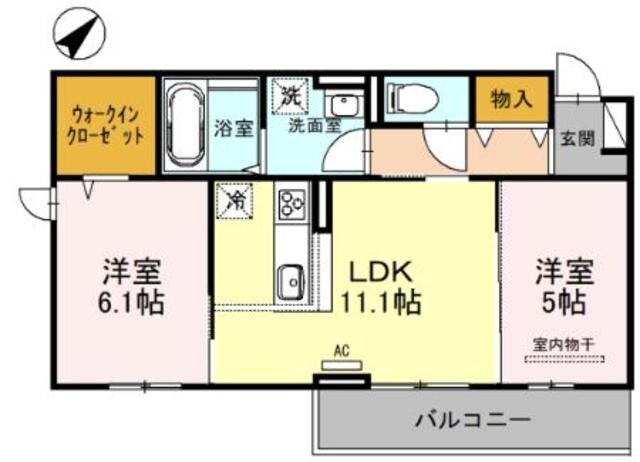 ベル　エトワールＪ　の物件間取画像