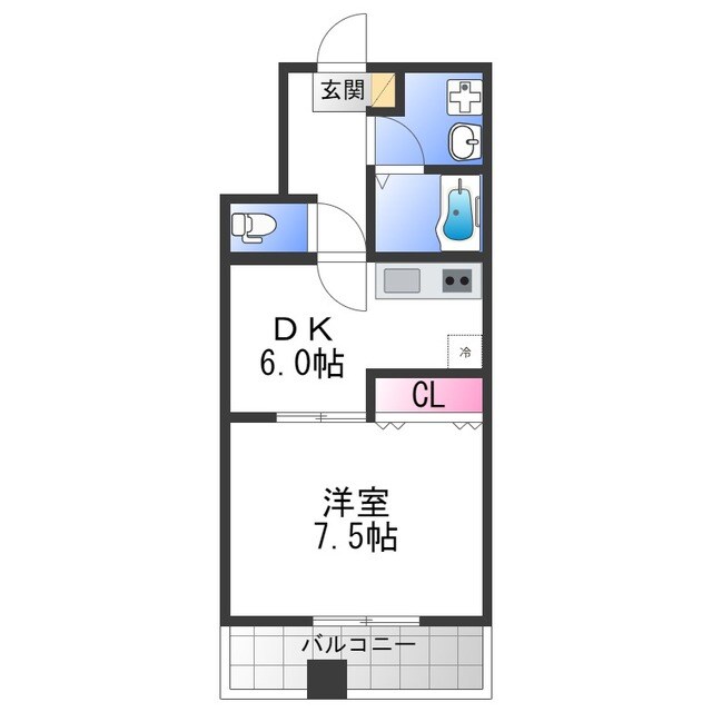 T-スクエア布施の物件間取画像