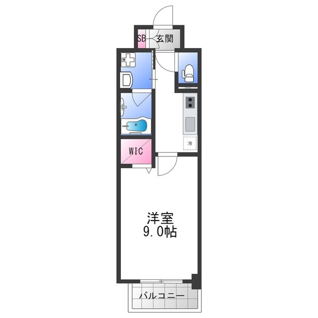 ボン メゾンの物件間取画像