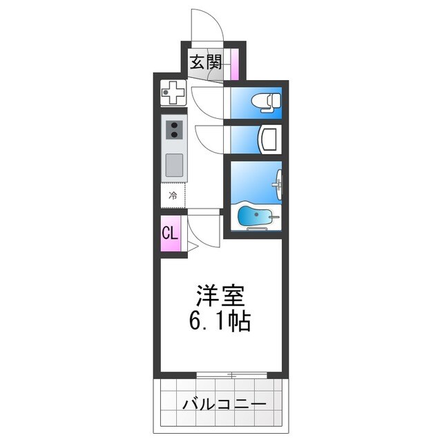 メインステージ天王寺サイドシティの物件間取画像