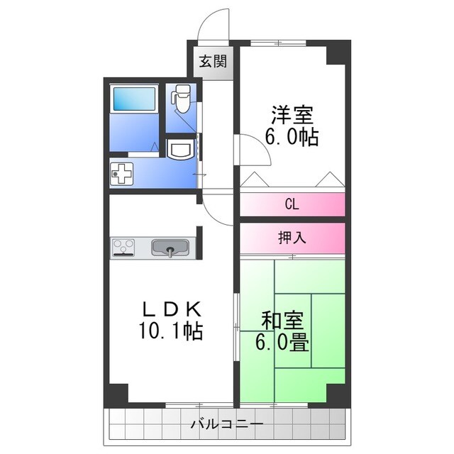 カサ・ルシェロの物件間取画像