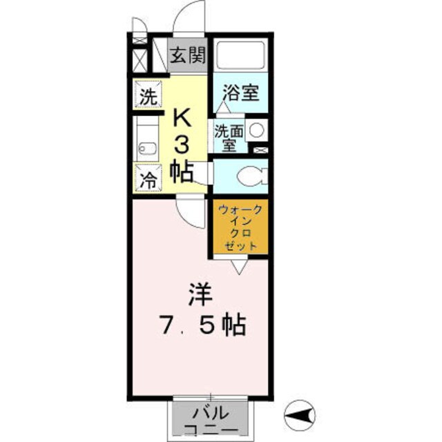 鶴橋駅 徒歩9分 2階の物件間取画像