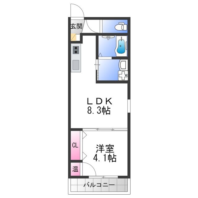 F asecia Ameniteの物件間取画像