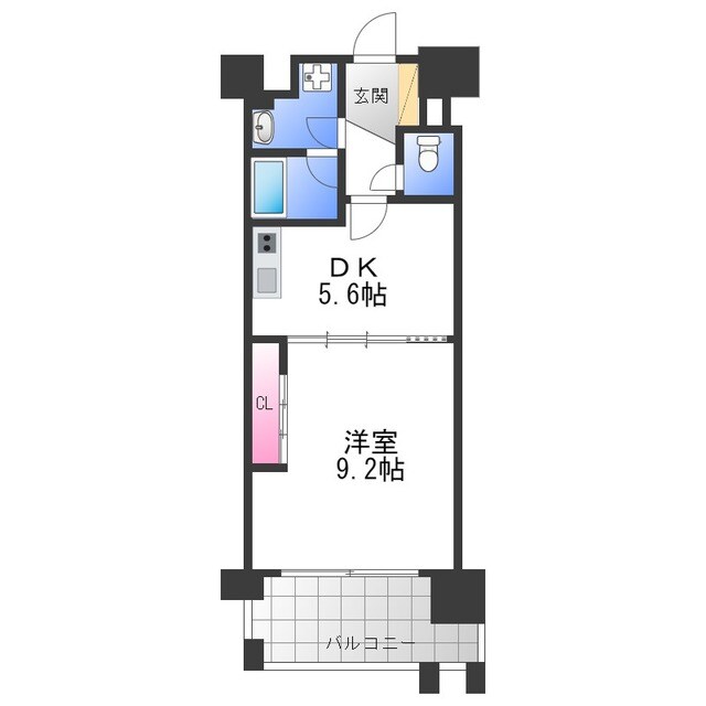 布施ハイラインの物件間取画像