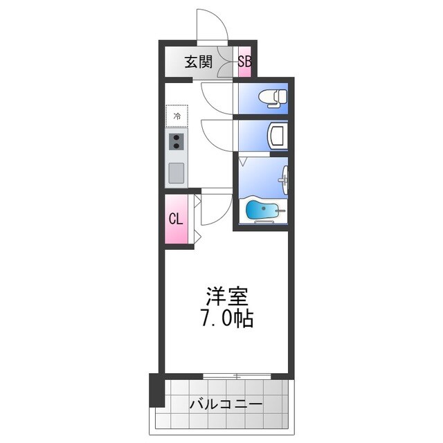 LIVIAZ OSAKA Veriteの物件間取画像