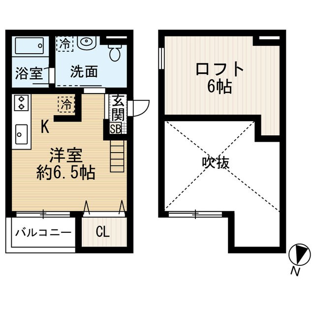 長瀬駅 徒歩7分 1階の物件間取画像