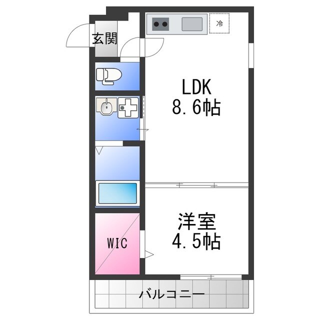 フジパレス弥刀Ⅴ番館の物件間取画像