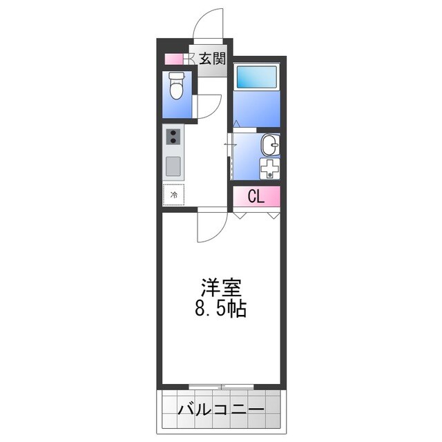 オルゴグラート鶴見の物件間取画像