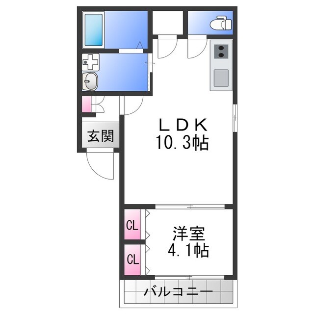 upward imazatoの物件間取画像