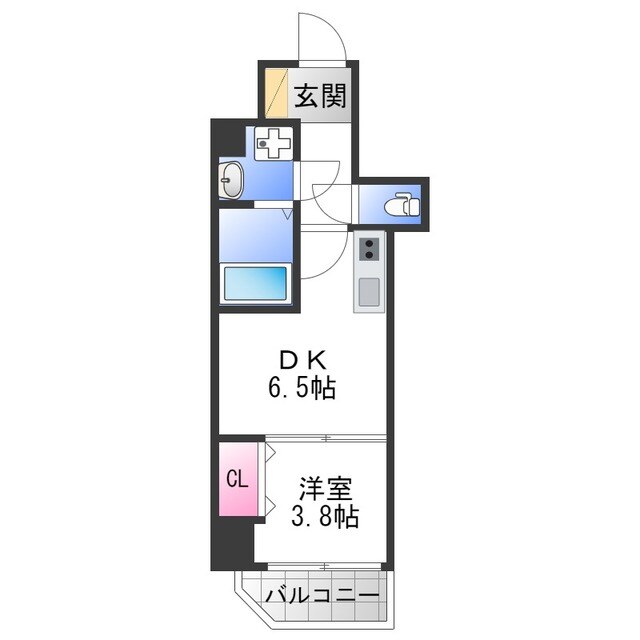 GARDENIA城東の物件間取画像