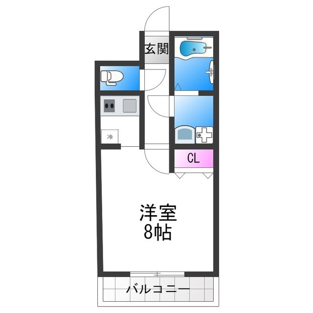 ウエストランドKの物件間取画像