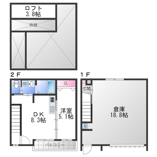 (仮称)東大阪市高井田中一丁目PROJECTの物件間取画像