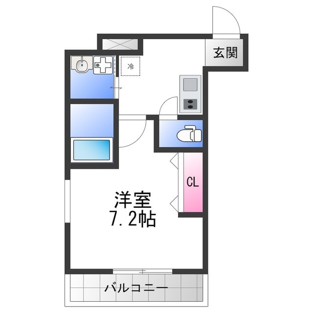 フジパレス長田サウスの物件間取画像