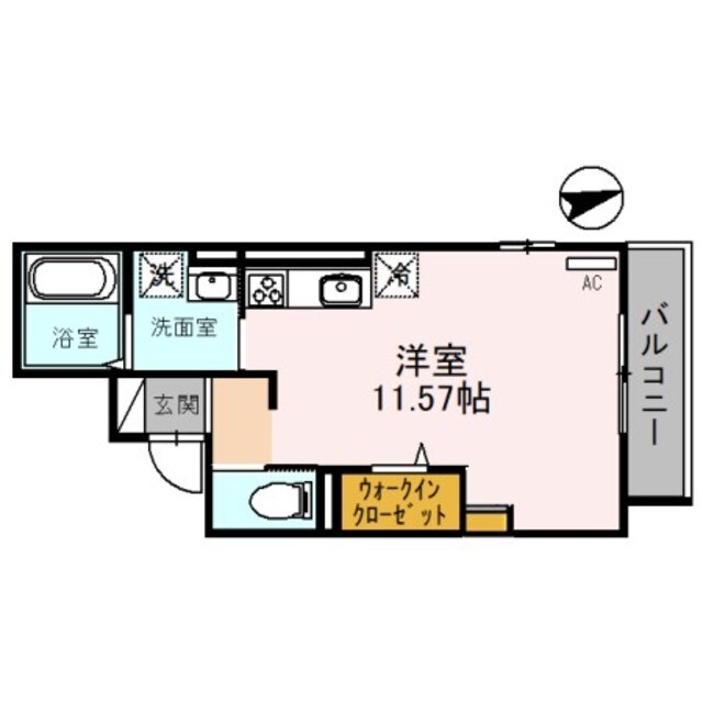 桃谷駅 徒歩12分 2階の物件間取画像