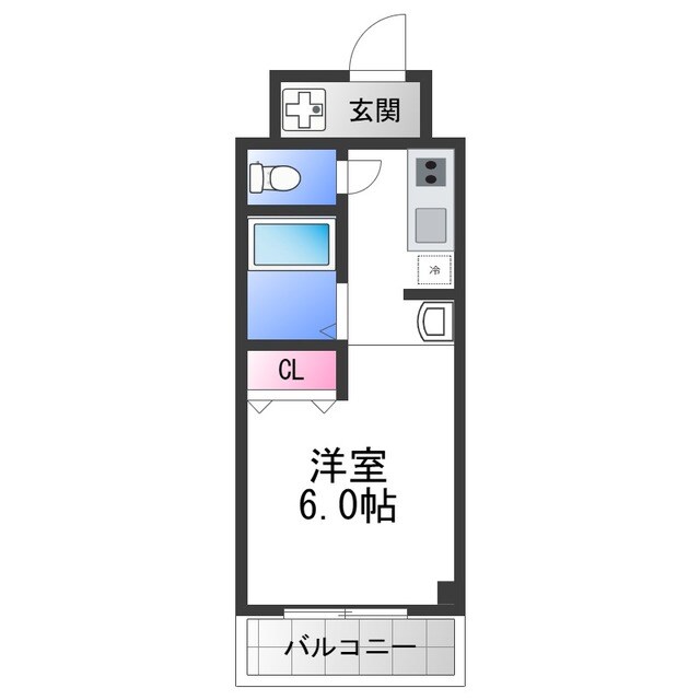 タウンコート新深江の物件間取画像