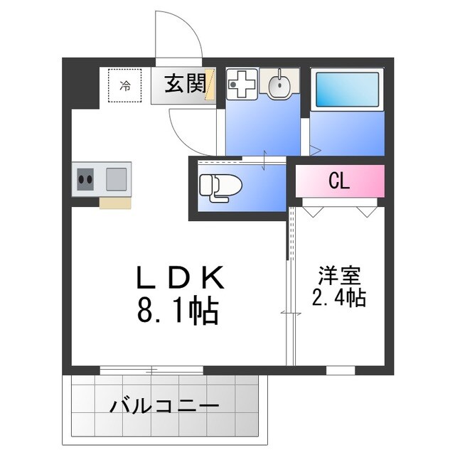 リアコート長瀬の物件間取画像