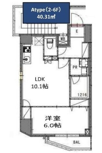 Ｓ－ＲＥＳＩＤＥＮＣＥ錦糸町Ｎｏｒｔｅの物件間取画像