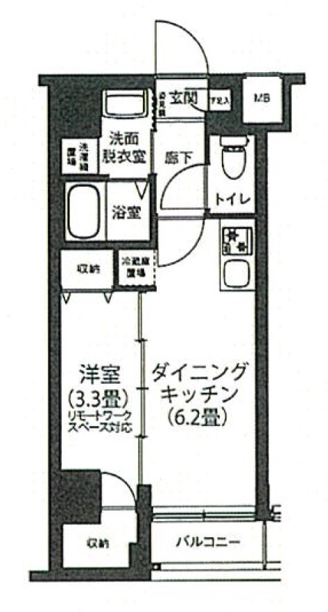 アイルプレミアム押上ノルドの物件間取画像