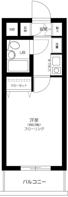 メゾンドール錦糸町ツインの物件間取画像