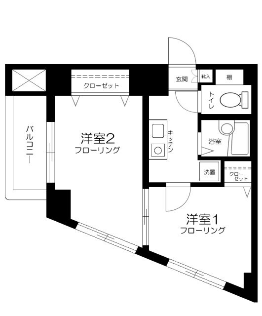 グランディール墨田の物件間取画像