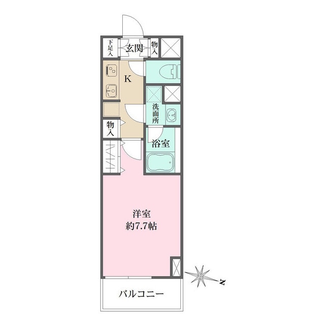 ＷＨＡＲＦ森下の物件間取画像