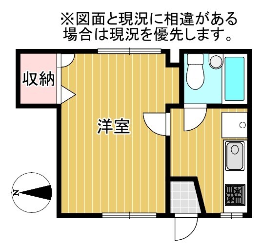 リブイン中之島の物件間取画像