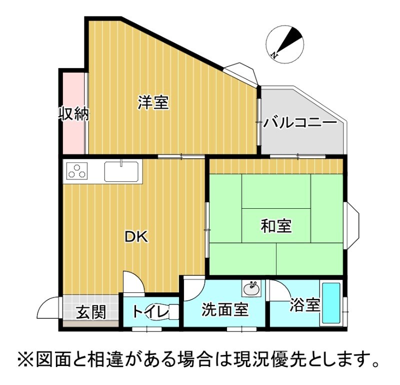 物件間取画像