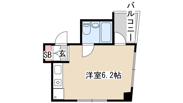 カサ春日野道の物件間取画像