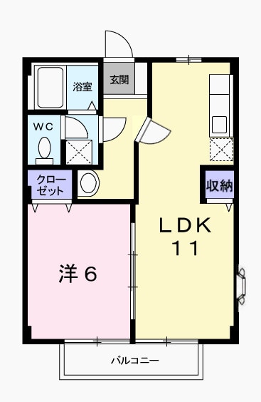 エスポワール鎌倉の物件間取画像