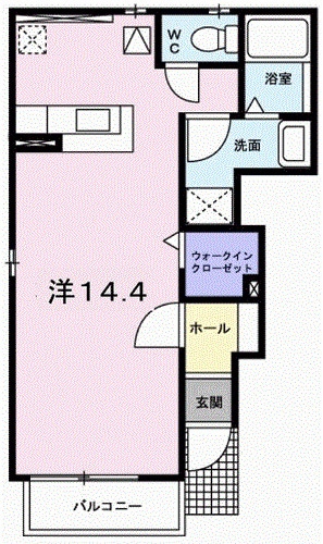 ブリーズ　アレイの物件間取画像