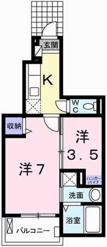 アマルフィ３６の物件間取画像