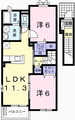 フィレール　デュ　トラジャⅡの物件間取画像