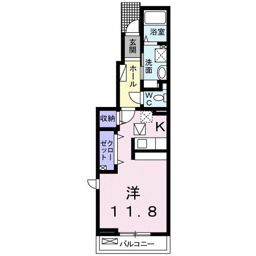 アネモスヒルズ姫路Ⅰの物件間取画像