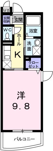 アラモアナの物件間取画像