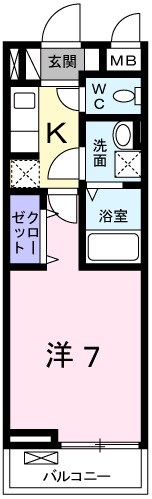 物件間取画像