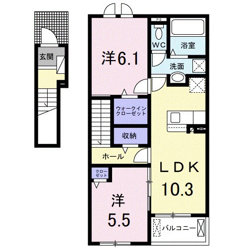 セントレジデンスⅠの物件間取画像