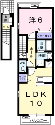 アドラブール　ラシュレⅡの物件間取画像