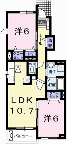 物件間取画像