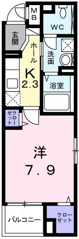 物件間取画像