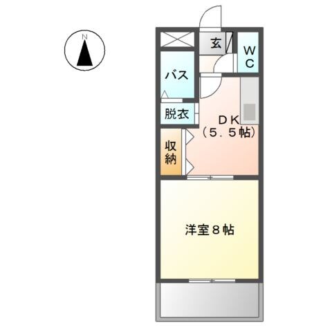 物件間取画像