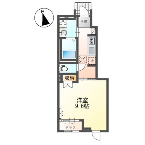 クローバーエイトの物件間取画像