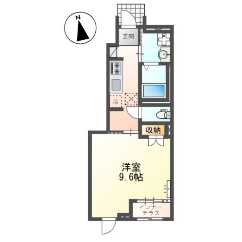 クローバーエイトの物件間取画像