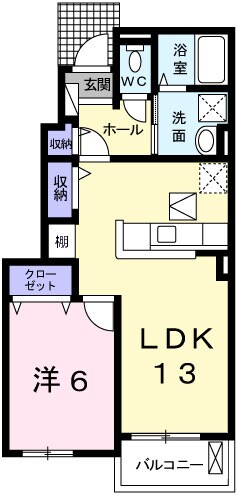 プランドールⅢの物件間取画像