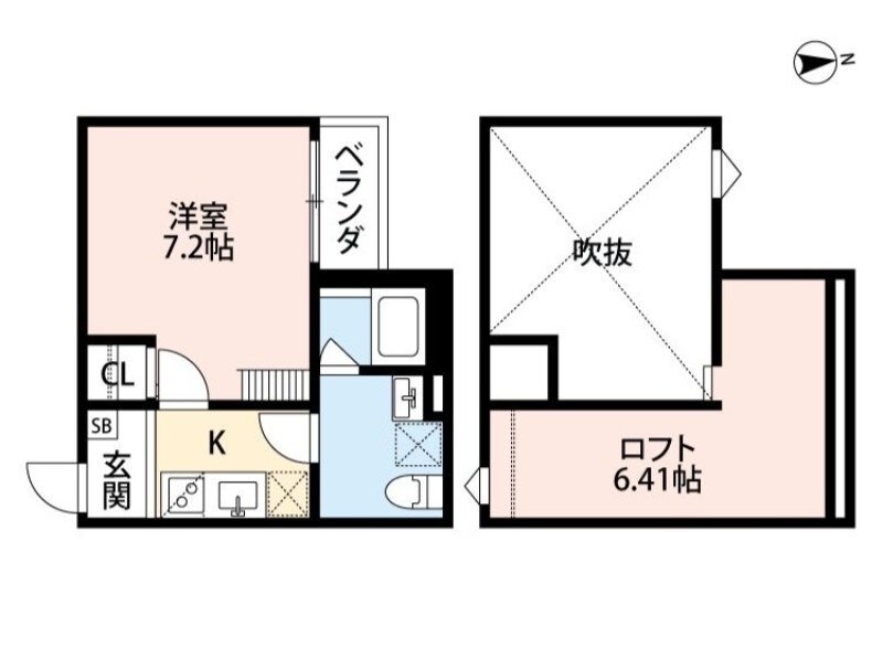 ミッドバリーの物件間取画像