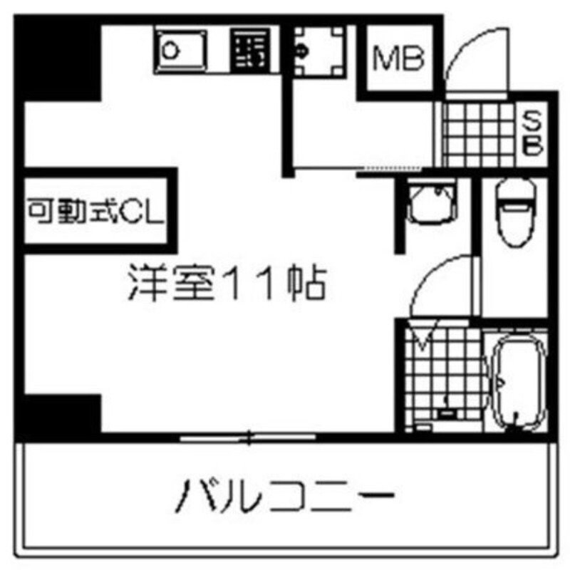 ロネスタ新深江の物件間取画像