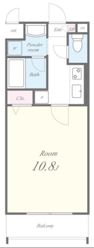 ルミナス都の物件間取画像