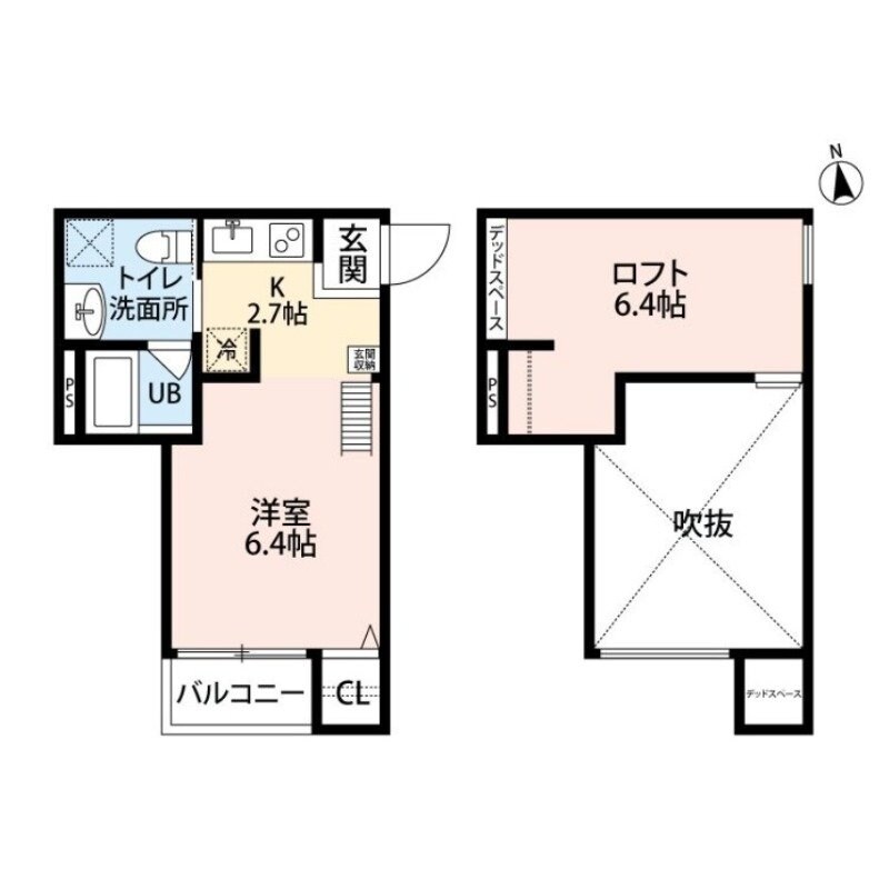 Crescentの物件間取画像